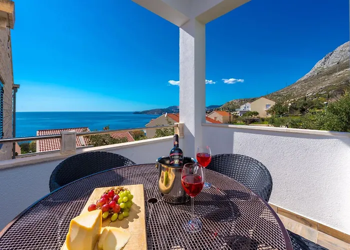 Maris-two Bedroom With Terrace And Sea View-address Plat 21 Apartment